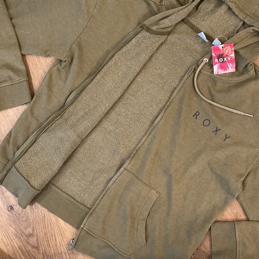 Roxy Full Zip Graphic Hoodie - Picture 3 of 6